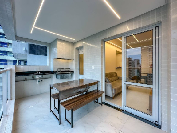 Imagem Apartamento com 1 Quarto à Venda, 56 m² em Canto Do Forte - Praia Grande