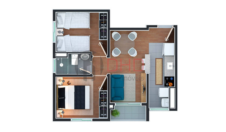 Imagem Apartamento com 2 Quartos à Venda, 40 m² em Conjunto Habitacional Júlio De Mesquita Filho - Sorocaba Imagem Apartamento com 2 Quartos à Venda, 40 m² em Conjunto Habitacional Júlio De Mesquita Filho - Sorocaba