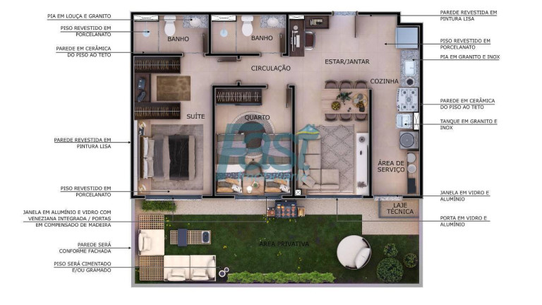 Imagem Apartamento com 2 Quartos à Venda, 50 m² em Despraiado - Cuiabá Imagem Apartamento com 2 Quartos à Venda, 50 m² em Despraiado - Cuiabá