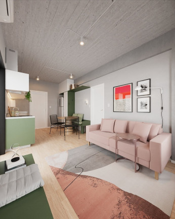 Imagem Imóvel com 1 Quarto à Venda, 18 m² em São Francisco - Curitiba