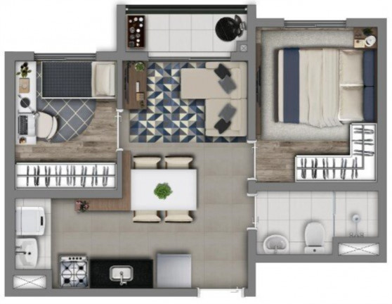 Imagem Imóvel com 2 Quartos à Venda, 36 m² em água Branca - São Paulo Imagem Imóvel com 2 Quartos à Venda, 36 m² em água Branca - São Paulo