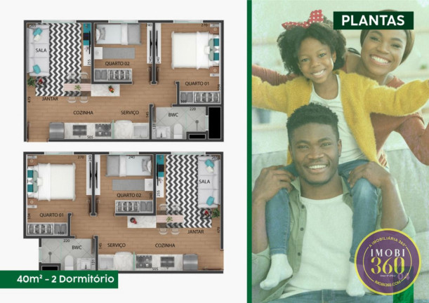 Imagem Apartamento com 2 Quartos à Venda, 40 m² em Vila Progresso (zona Leste) - São Paulo