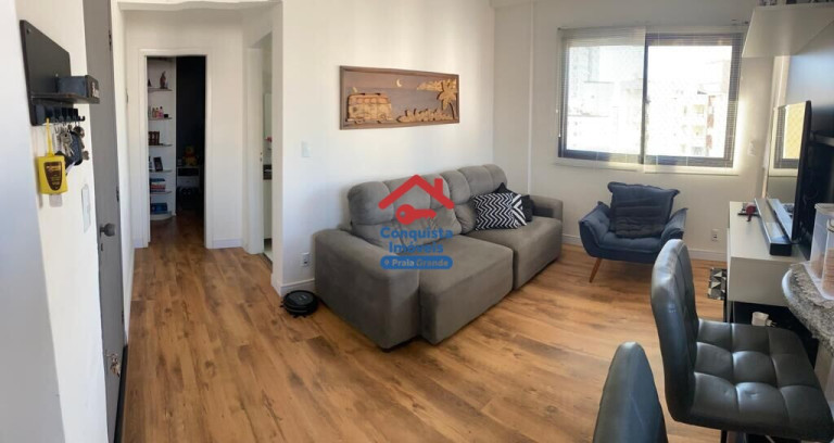 Imagem Apartamento com 1 Quarto à Venda, 45 m² em Guilhermina - Praia Grande