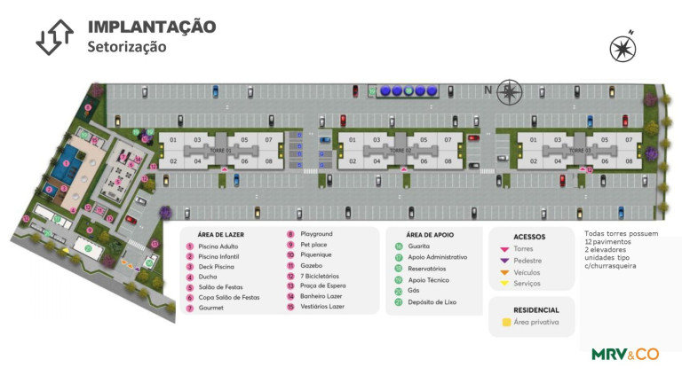 Imagem Apartamento com 2 Quartos à Venda, 46 m² em Jardim Morumbi - Londrina Imagem Apartamento com 2 Quartos à Venda, 46 m² em Jardim Morumbi - Londrina