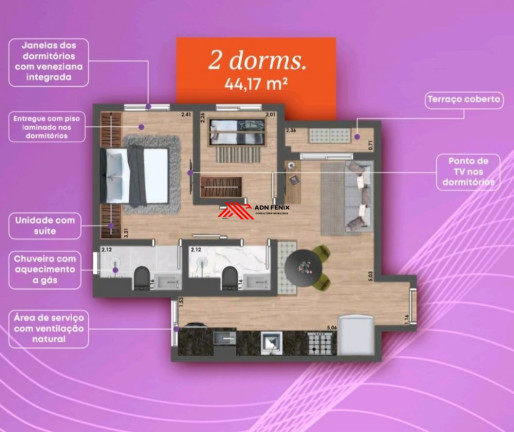 Imagem Apartamento com 2 Quartos à Venda, 47 m² em Vila Itapegica - Guarulhos