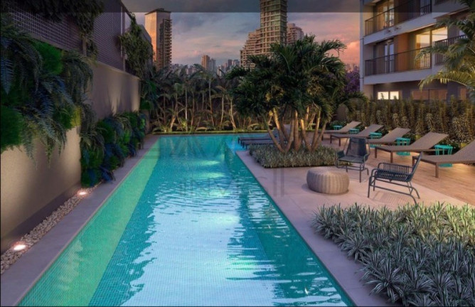 Imagem Imóvel com 1 Quarto à Venda, 24 m² em Brooklin - São Paulo Imagem Imóvel com 1 Quarto à Venda, 24 m² em Brooklin - São Paulo