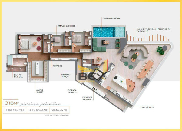 Imagem Apartamento com 3 Quartos à Venda, 315 m² em Alphaville Empresarial - Barueri Imagem Apartamento com 3 Quartos à Venda, 315 m² em Alphaville Empresarial - Barueri