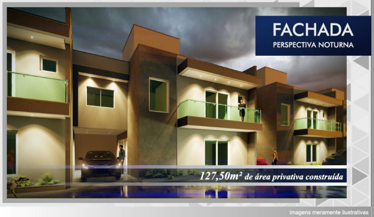 Imagem Casa com 4 Quartos à Venda, 127 m² em Buraquinho - Lauro De Freitas Imagem Casa com 4 Quartos à Venda, 127 m² em Buraquinho - Lauro De Freitas