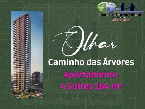 Imagem Apartamento com 4 Quartos à Venda, 164 m² em Caminho Das árvores - Salvador Imagem Apartamento com 4 Quartos à Venda, 164 m² em Caminho Das árvores - Salvador