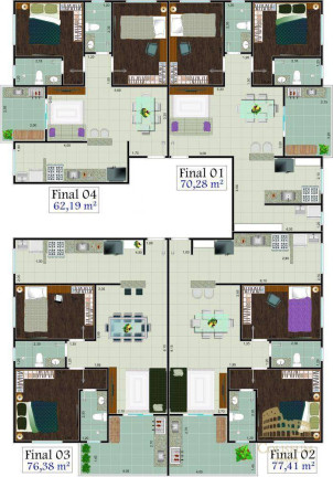 Imagem Apartamento com 2 Quartos à Venda, 77 m² em Aviação - Praia Grande Imagem Apartamento com 2 Quartos à Venda, 77 m² em Aviação - Praia Grande