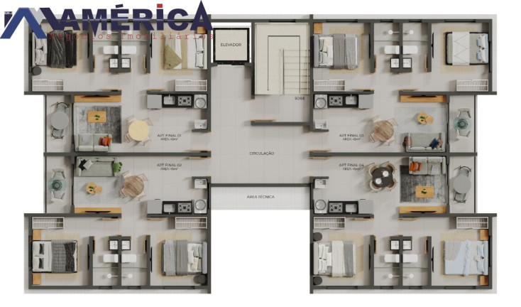 Imagem Imóvel com 2 Quartos à Venda, 45 m² em Cristo Redentor - João Pessoa Imagem Imóvel com 2 Quartos à Venda, 45 m² em Cristo Redentor - João Pessoa