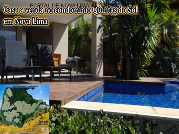 Imagem Casa com 4 Quartos à Venda, 436 m² em Quintas Do Sol - Nova Lima