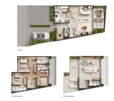 Imagem Casa de Condomínio com 3 Quartos à Venda, 344 m² em Vila Conceição - Porto Alegre Imagem Casa de Condomínio com 3 Quartos à Venda, 344 m² em Vila Conceição - Porto Alegre