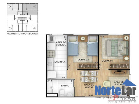 Imagem Apartamento com 2 Quartos à Venda, 40 m² em Jardim Marilu - São Paulo Imagem Apartamento com 2 Quartos à Venda, 40 m² em Jardim Marilu - São Paulo