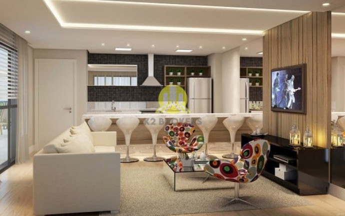 Imagem Apartamento com 1 Quarto à Venda, 32 m² em Portão - Curitiba Imagem Apartamento com 1 Quarto à Venda, 32 m² em Portão - Curitiba