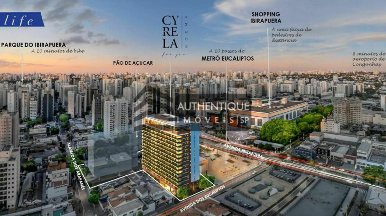Imagem Cobertura com 1 Quarto à Venda, 60 m² em Moema - São Paulo Imagem Cobertura com 1 Quarto à Venda, 60 m² em Moema - São Paulo