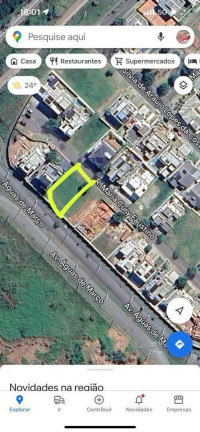 Terreno à Venda, 451 m² em Condomínio Residencial Colinas Do Paratehy - São José Dos Campos