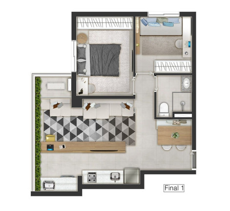 Imagem Imóvel com 2 Quartos à Venda, 50 m² em Vila Mariana - São Paulo