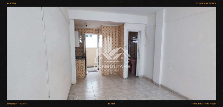 Imagem Apartamento com 1 Quarto para Alugar, 28 m² em José Menino - Santos Imagem Apartamento com 1 Quarto para Alugar, 28 m² em José Menino - Santos