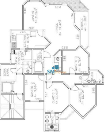 Imagem Apartamento com 4 Quartos à Venda, 162 m² em Campo Belo - São Paulo Imagem Apartamento com 4 Quartos à Venda, 162 m² em Campo Belo - São Paulo