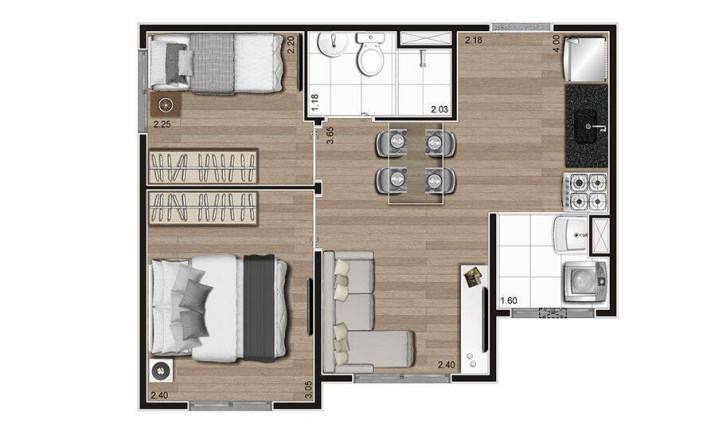 Imagem Apartamento com 2 Quartos à Venda, 37 m² em Parque Do Morumbi - São Paulo Imagem Apartamento com 2 Quartos à Venda, 37 m² em Parque Do Morumbi - São Paulo