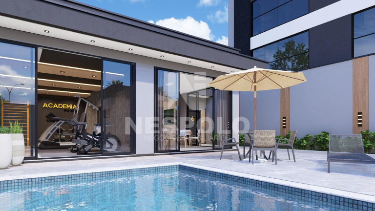 Imagem Apartamento com 1 Quarto à Venda, 56 m² em Nações - Indaial Imagem Apartamento com 1 Quarto à Venda, 56 m² em Nações - Indaial