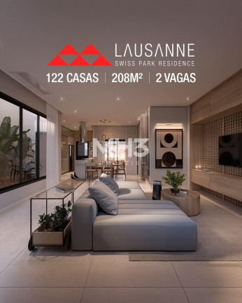 Imagem Casa de Condomínio com 3 Quartos à Venda, 211 m² em Swiss Park - Campinas Imagem Casa de Condomínio com 3 Quartos à Venda, 211 m² em Swiss Park - Campinas