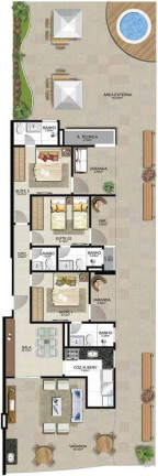 Imagem Apartamento com 2 Quartos à Venda, 85 m² em Enseada Azul - Guarapari Imagem Apartamento com 2 Quartos à Venda, 85 m² em Enseada Azul - Guarapari
