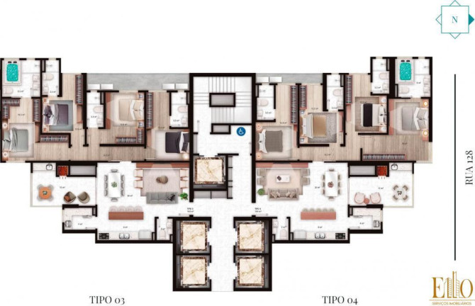 Imagem Apartamento com 4 Quartos à Venda, 164 m² em Centro - Itapema