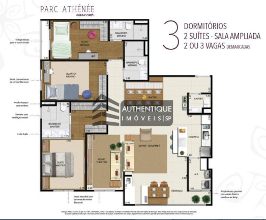 Imagem Apartamento com 3 Quartos à Venda, 110 m² em Alphaville Empresarial - Barueri Imagem Apartamento com 3 Quartos à Venda, 110 m² em Alphaville Empresarial - Barueri