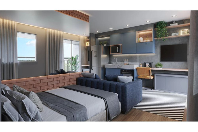 Imagem Apartamento com 1 Quarto à Venda, 30 m² em Vila Olímpia - São Paulo