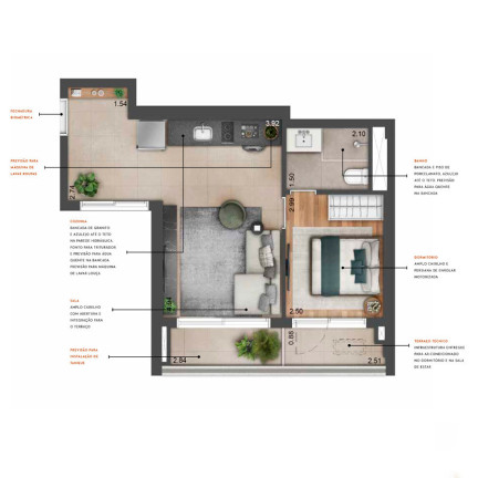 Imagem Apartamento com 1 Quarto à Venda, 33 m² em Moema - São Paulo