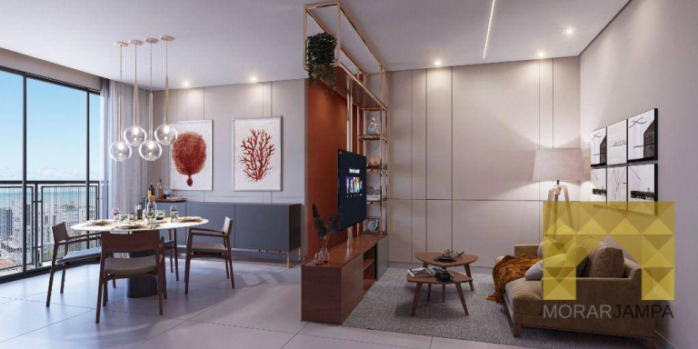 Imagem Studio com 2 Quartos à Venda, 59 m² em Manaíra - João Pessoa