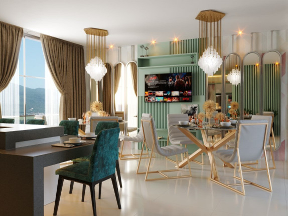 Imagem Apartamento com 2 Quartos à Venda, 66 m² em Perequê - Porto Belo