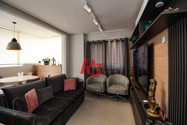 Imagem Apartamento com 2 Quartos à Venda, 72 m² em Gonzaga - Santos Imagem Apartamento com 2 Quartos à Venda, 72 m² em Gonzaga - Santos