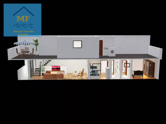 Imagem Casa com 2 Quartos à Venda, 86 m² em Santa Maria - Santos