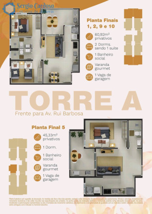 Imagem Apartamento com 2 Quartos à Venda, 45 m² em Centro - Itanhaém Imagem Apartamento com 2 Quartos à Venda, 45 m² em Centro - Itanhaém