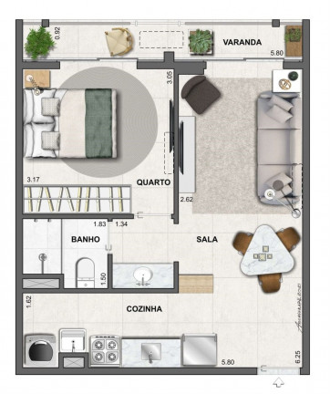 Imagem Imóvel com 1 Quarto à Venda, 41 m² em Botafogo - Rio De Janeiro