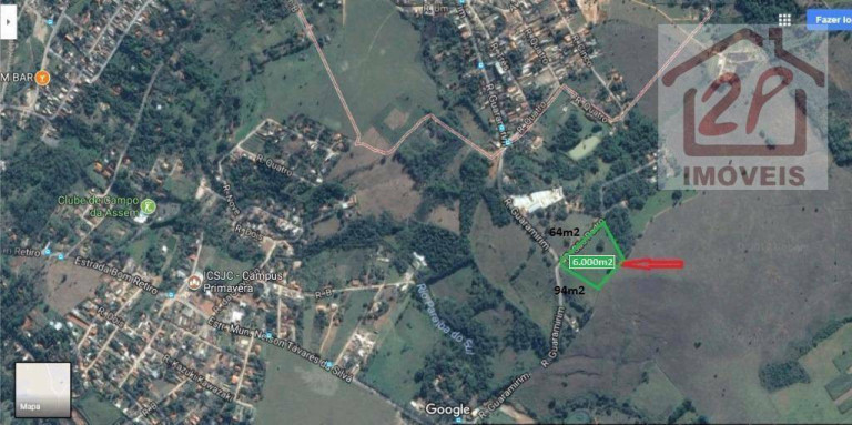 Imóvel à Venda, 6.000 m² em Bom Retiro - São José Dos Campos