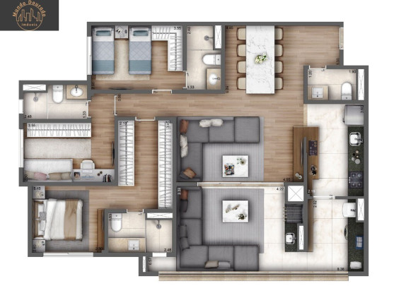 Imagem Apartamento com 4 Quartos à Venda, 119 m² em Ipiranga - São Paulo Imagem Apartamento com 4 Quartos à Venda, 119 m² em Ipiranga - São Paulo