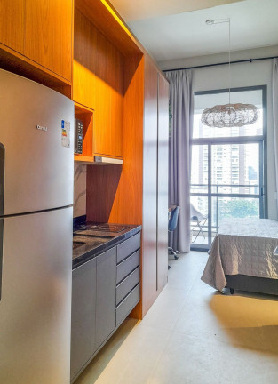 Imagem Apartamento com 1 Quarto para Alugar, 25 m² em Brooklin - São Paulo