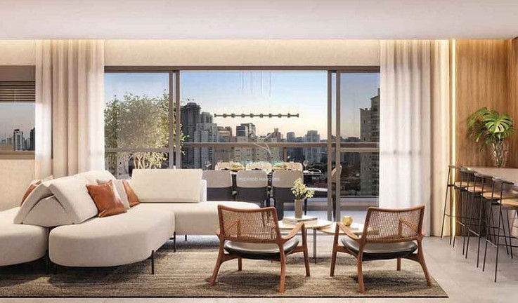 Imagem Apartamento com 4 Quartos à Venda, 199 m² em Santo Amaro - São Paulo