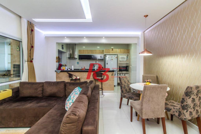Imagem Apartamento com 2 Quartos à Venda, 77 m² em Centro - São Vicente Imagem Apartamento com 2 Quartos à Venda, 77 m² em Centro - São Vicente