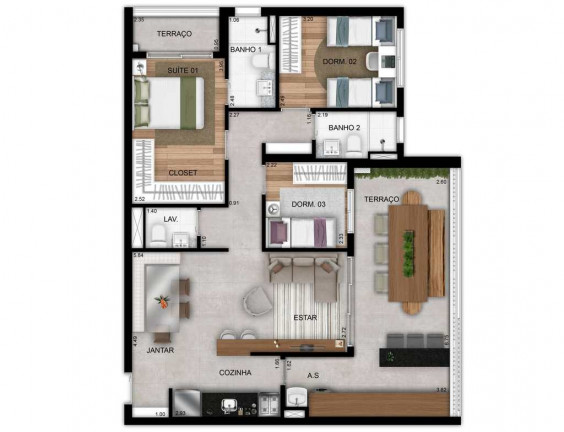 Imagem Apartamento com 2 Quartos à Venda, 62 m² em Saúde - São Paulo Imagem Apartamento com 2 Quartos à Venda, 62 m² em Saúde - São Paulo
