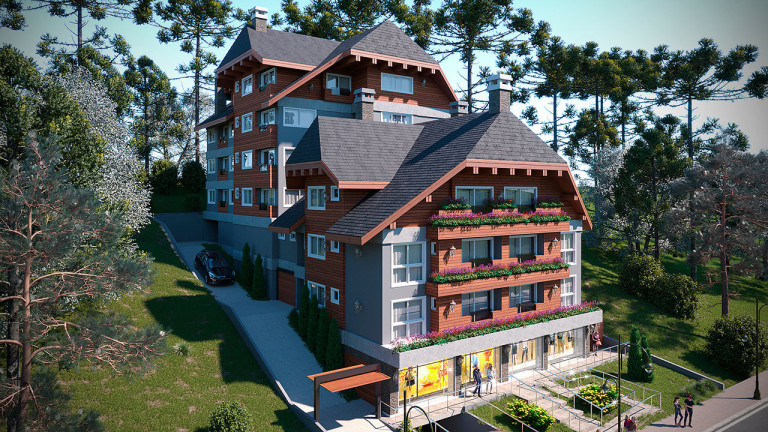 Imagem Imóvel com 2 Quartos à Venda, 74 m² em Lagos Do Bosque - Gramado Imagem Imóvel com 2 Quartos à Venda, 74 m² em Lagos Do Bosque - Gramado