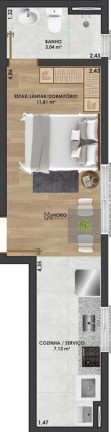 Imagem Imóvel à Venda, 25 m² em Bonfim - Santa Maria Imagem Imóvel à Venda, 25 m² em Bonfim - Santa Maria