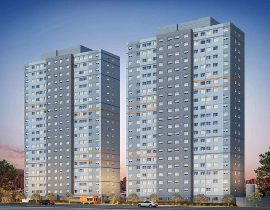 Apartamento com 2 Quartos à Venda, 42 m² em  Campo Limpo  -  São Paulo 