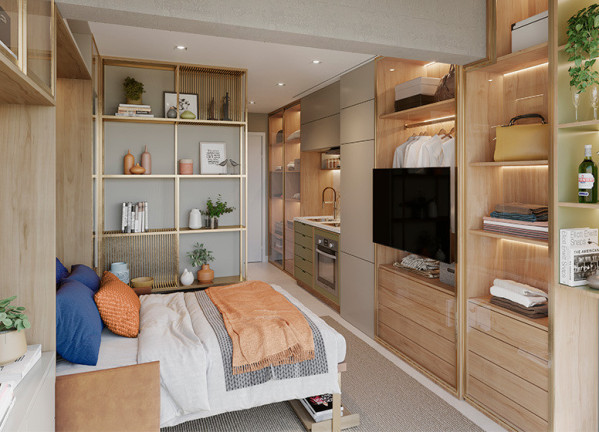 Imagem Imóvel com 1 Quarto à Venda, 33 m² em Campo Belo - São Paulo