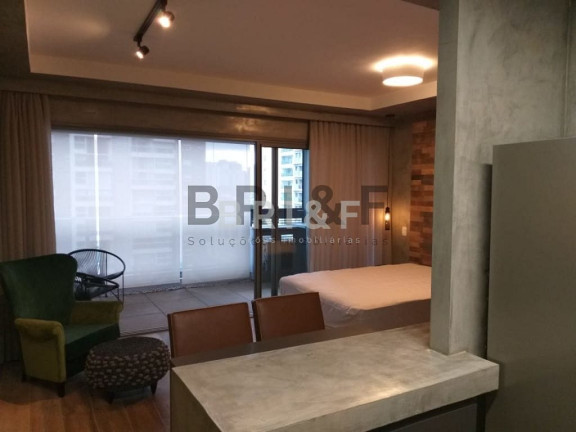 Imagem Apartamento com 1 Quarto para Alugar, 41 m² em Brooklin - São Paulo Imagem Apartamento com 1 Quarto para Alugar, 41 m² em Brooklin - São Paulo