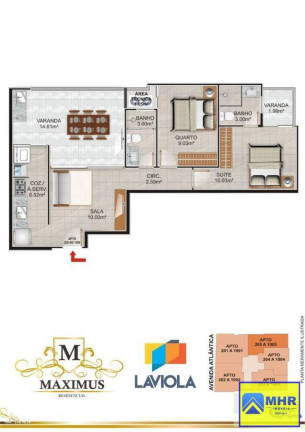 Imagem Imóvel com 2 Quartos à Venda, 69 m² em Praia Do Morro - Guarapari Imagem Imóvel com 2 Quartos à Venda, 69 m² em Praia Do Morro - Guarapari